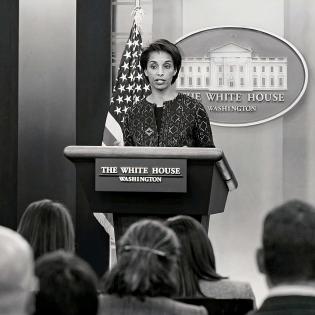Ceclila Rouse at White House Press Briefing 
