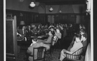 Photo of Industrial Relations Conference from 1947.